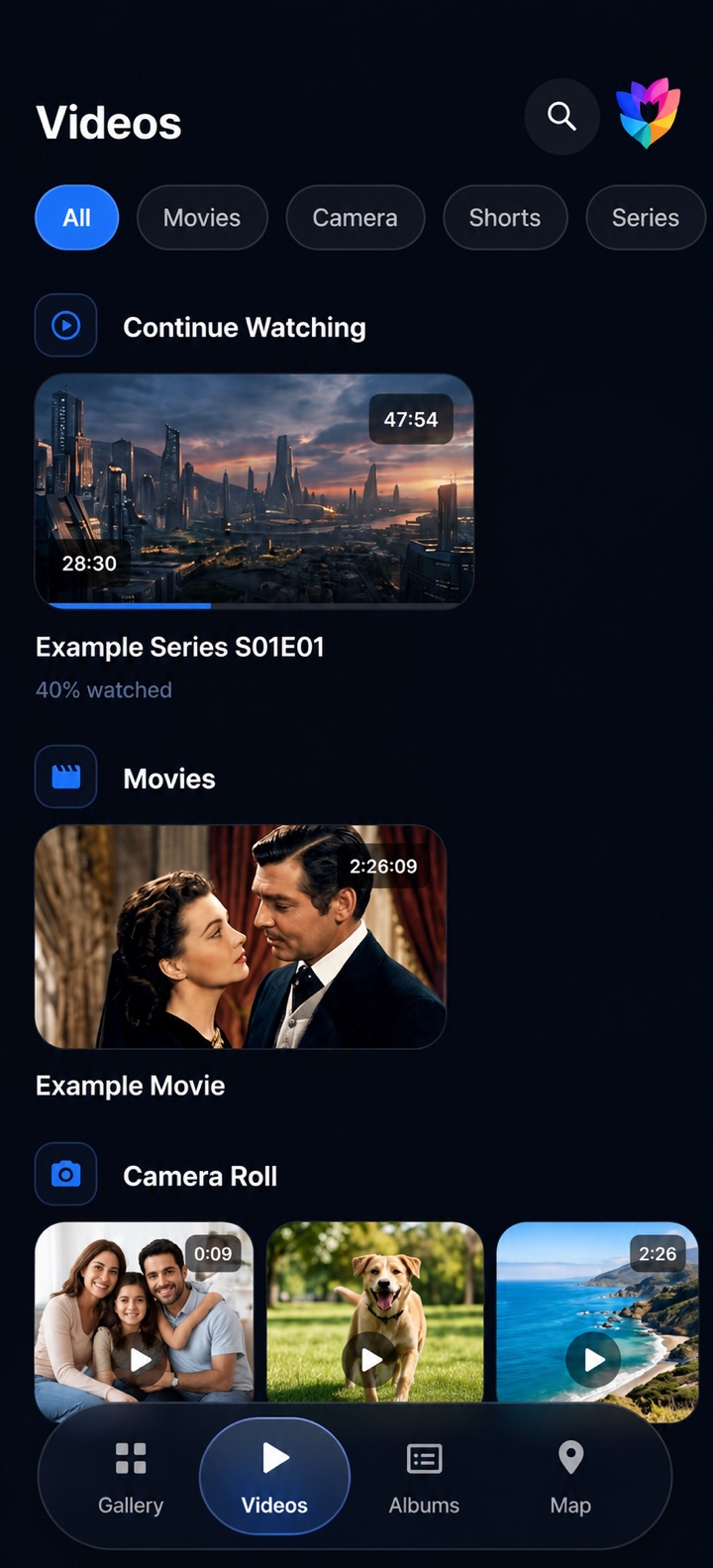 Video screen